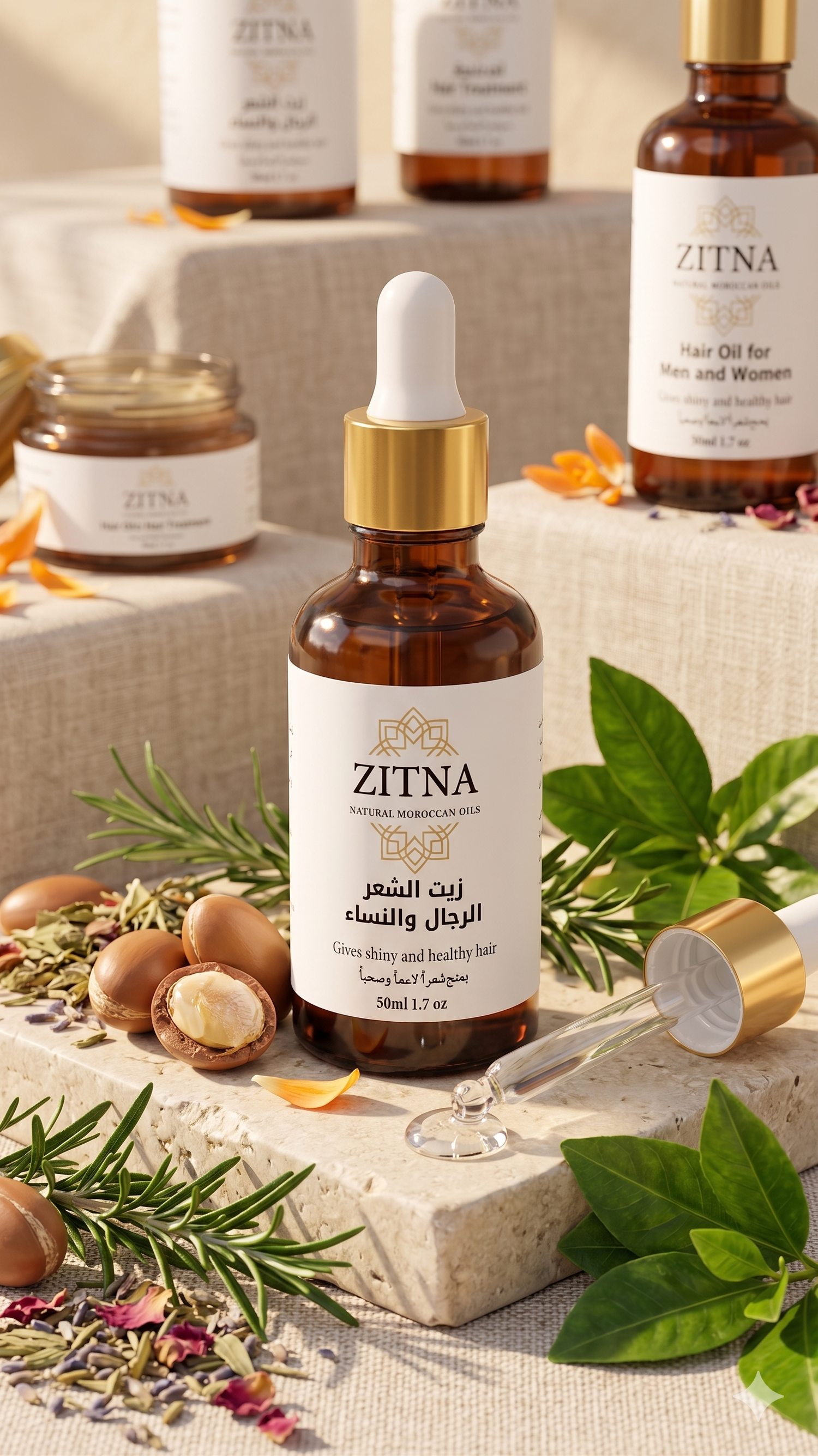 زيت ZITNA للعناية بالشعر 🌿