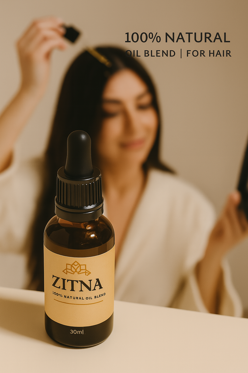 ZITNA BOX 🌿  طبيعي لتقوية وتطويل الشعر PACK  - للرجال والنساء